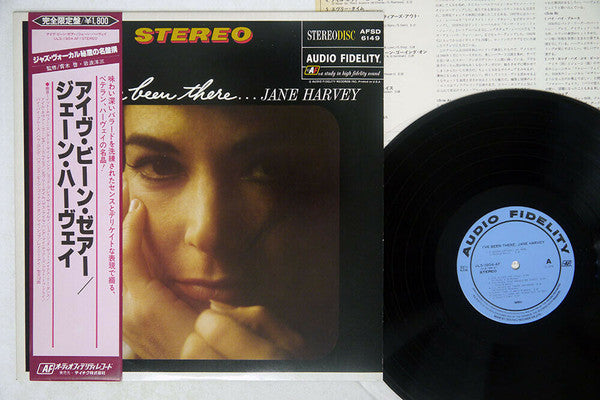 Jane Harvey - I've Been There (LP, Album, RE, OBI)