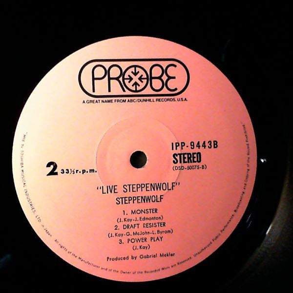 Steppenwolf - Live (2xLP, Album, RE)