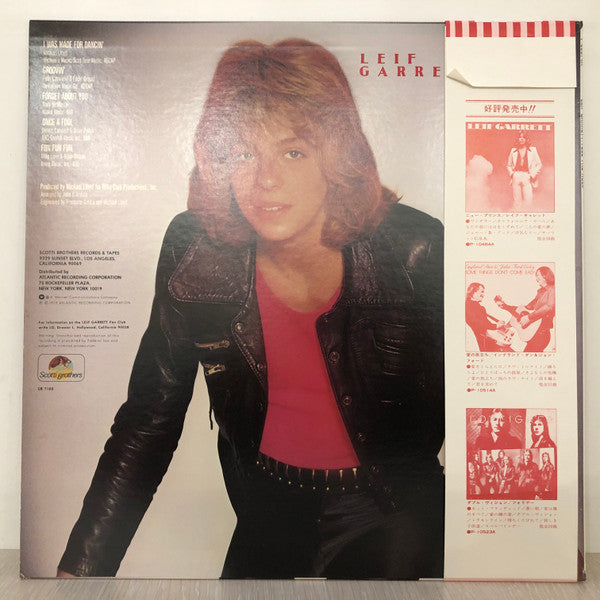 Leif Garrett - Feel The Need (LP, Album)