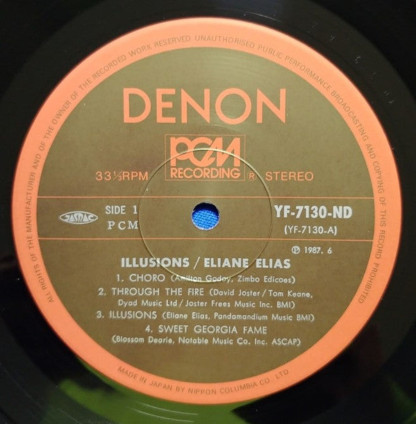 Eliane Elias - Illusions (LP, Album)