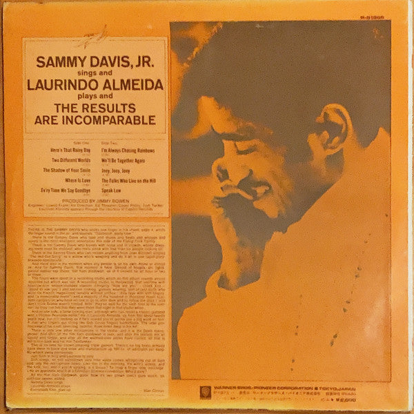 Sammy Davis Jr. - Sammy Davis, Jr. Sings Laurindo Almeida Plays (LP...