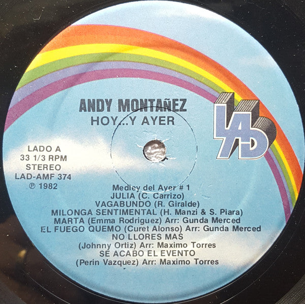 Andy Montañez - Hoy... Y Ayer (LP, Album)