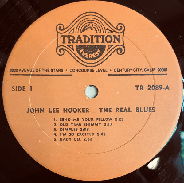 John Lee Hooker - The Real Blues (LP, Comp, RE, RP)