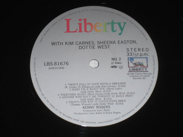 Kenny Rogers - Duets(LP, Comp)