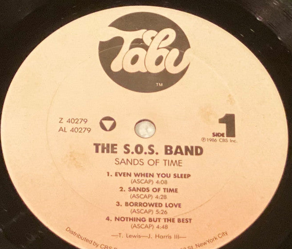 The S.O.S. Band - Sands Of Time (LP, Album, Car)