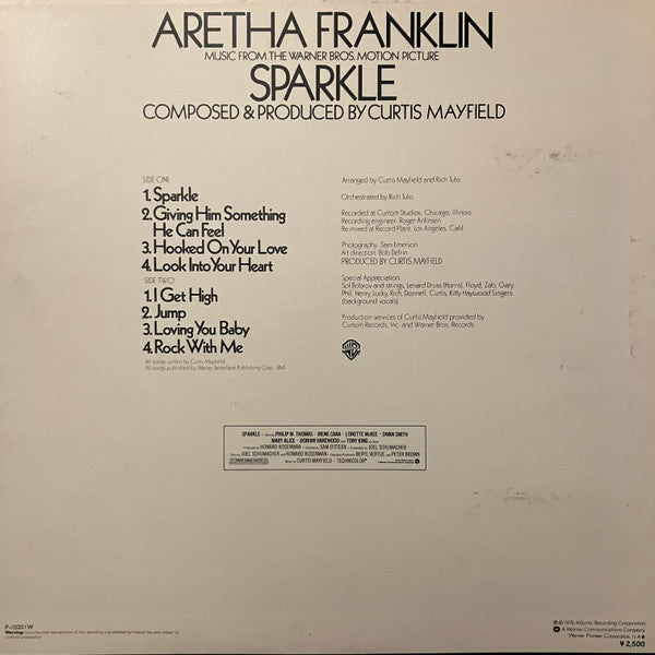 Aretha Franklin - Sparkle (LP, Album)