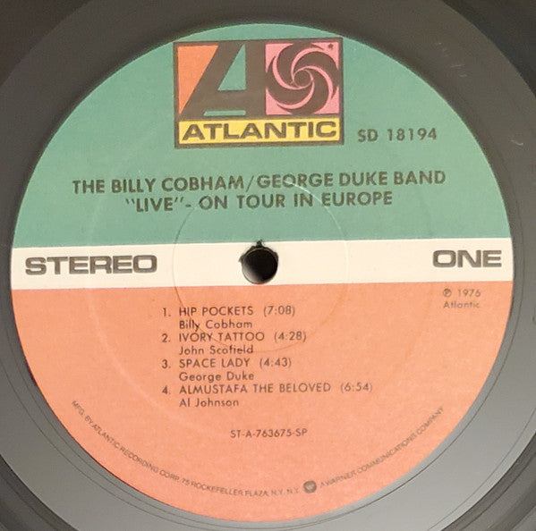 The Billy Cobham / George Duke Band - ""Live"" On Tour In Europe(LP...