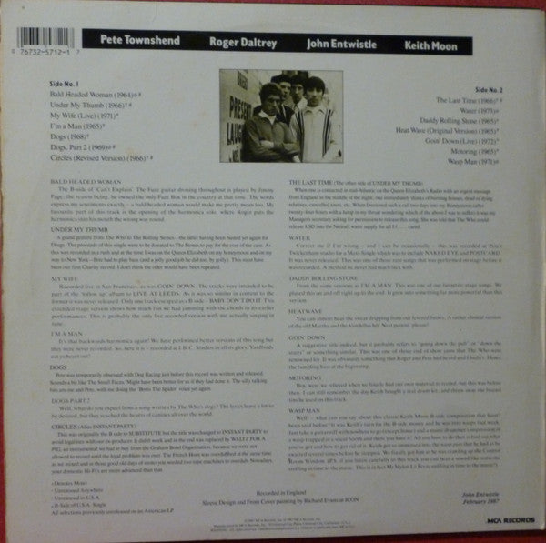 The Who - Two's Missing (LP, Comp, Glo)