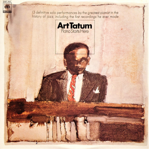Art Tatum - Piano Starts Here (LP, Comp, Mono, RE)