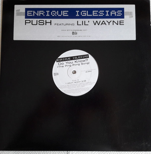 Enrique Iglesias - Do You Know? (12"")