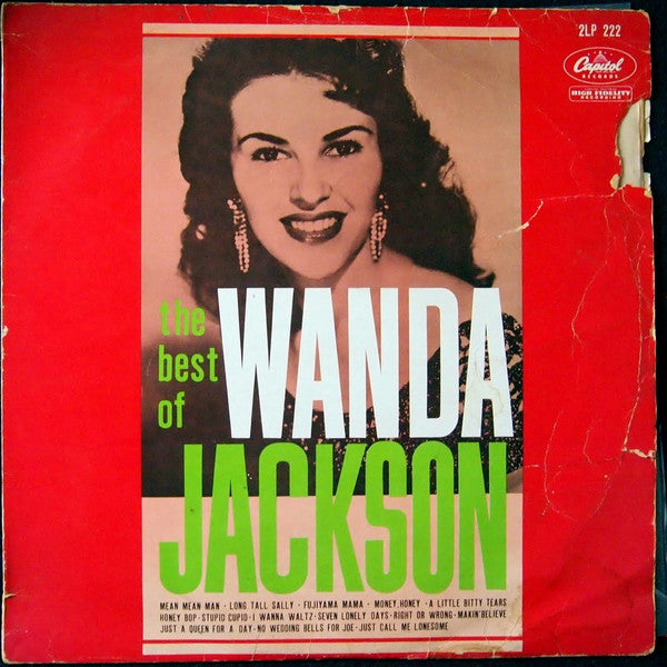 Wanda Jackson - The Best Of Wanda Jackson (LP, Comp, Red)