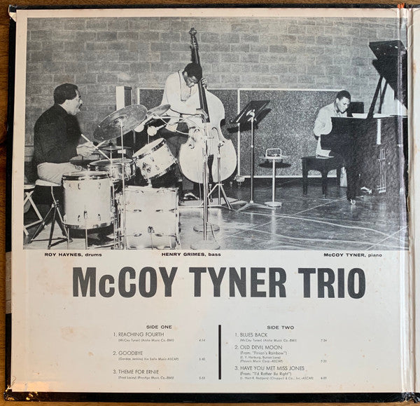 McCoy Tyner Trio - Reaching Fourth(LP, Album, RE, Gat)