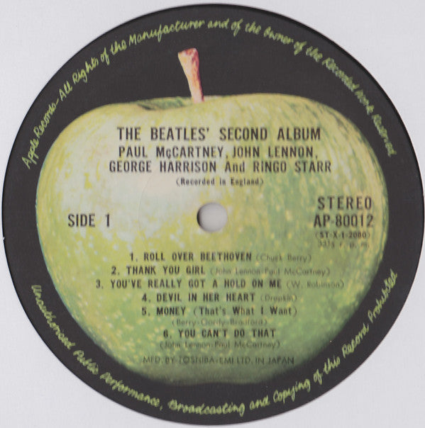 The Beatles - The Beatles' Second Album (LP, Album, RE, Gat)