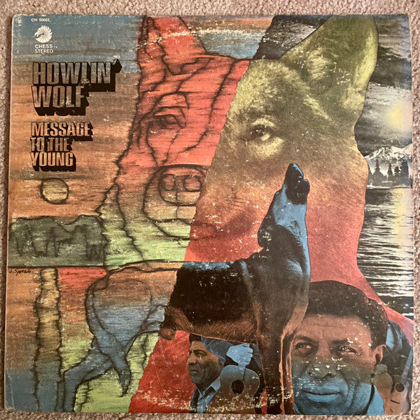 Howlin' Wolf - Message To The Young (LP, Album, Mon)