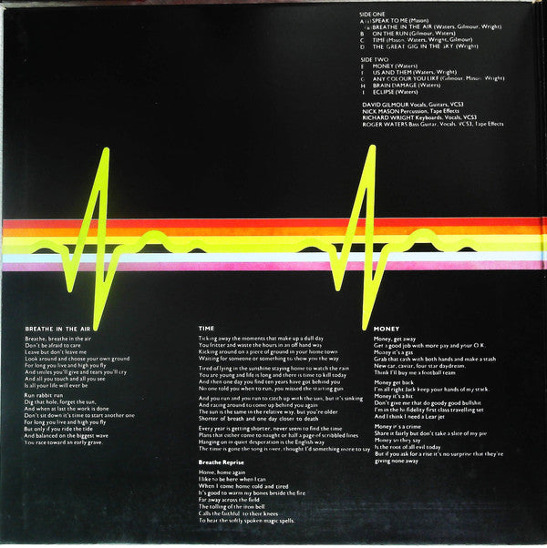 Pink Floyd - The Dark Side Of The Moon = 狂気(LP, Album, RP, Gat)