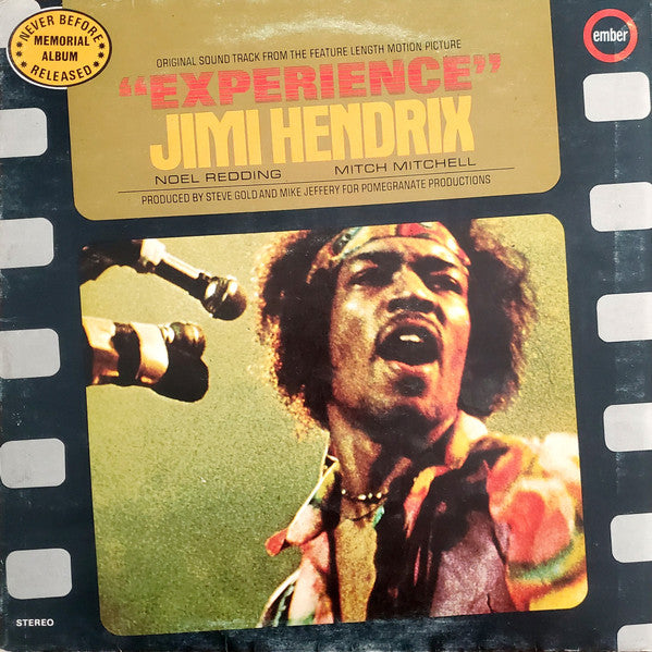 Jimi Hendrix - Original Sound Track 'Experience' (LP, Album, Gat)