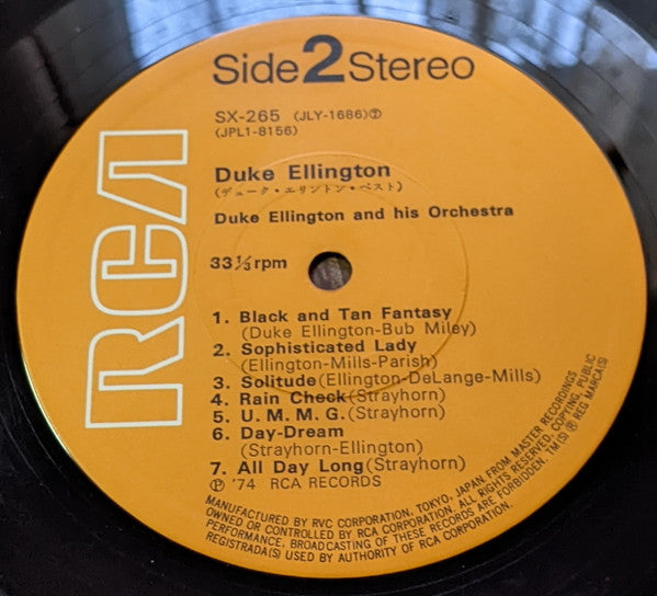 Duke Ellington And His Orchestra - Duke Ellington (LP, Comp, Gat)