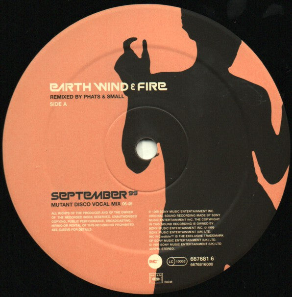 Earth Wind & Fire* - September 99 (Phats & Small Remix) (12"")