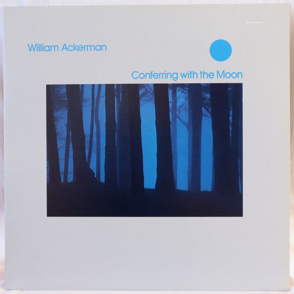 William Ackerman - Conferring With The Moon (LP, Album, Promo, Whi)