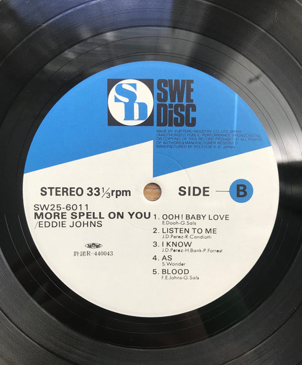 Eddie Johns - More Spell On You (LP, Album)