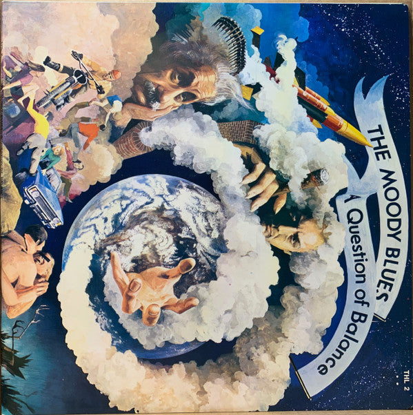 The Moody Blues - A Question Of Balance (LP, Album, whi)