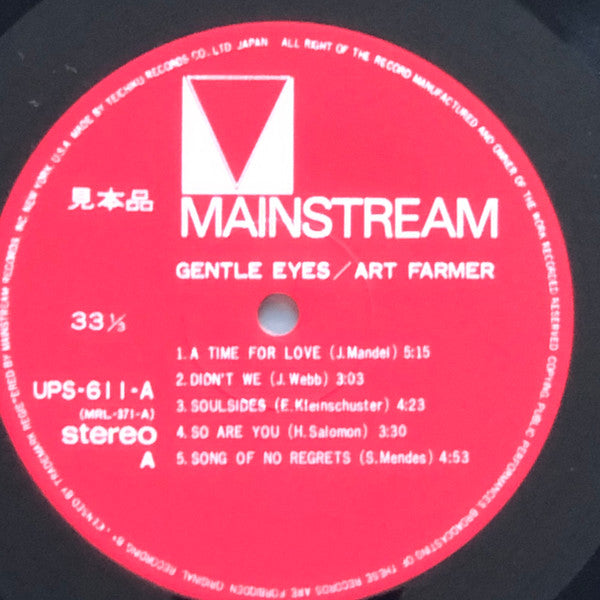 Art Farmer - Gentle Eyes (LP)