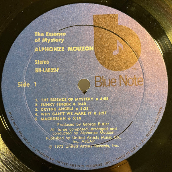 Alphonze Mouzon* - The Essence Of Mystery (LP, Album)