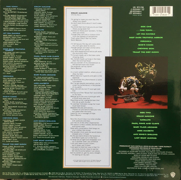 Elvis Costello - Spike (LP, Album, TEL)