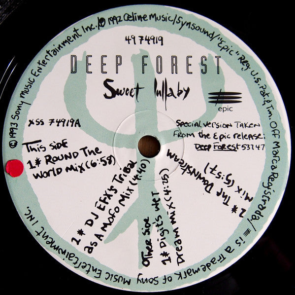 Deep Forest - Sweet Lullaby (12"", Ltd)