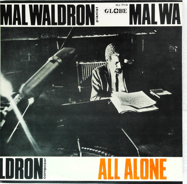 Mal Waldron - All Alone (LP, Album, Mono, Promo, RE)