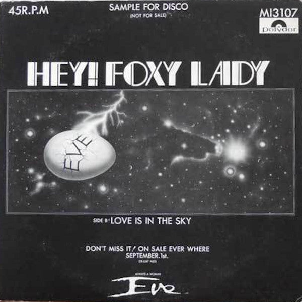 Eve - Hey! Foxy Lady (12"", Maxi, Promo)