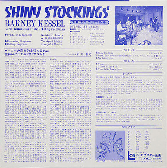 Barney Kessel - Shiny Stockings (LP, Album, Dir)