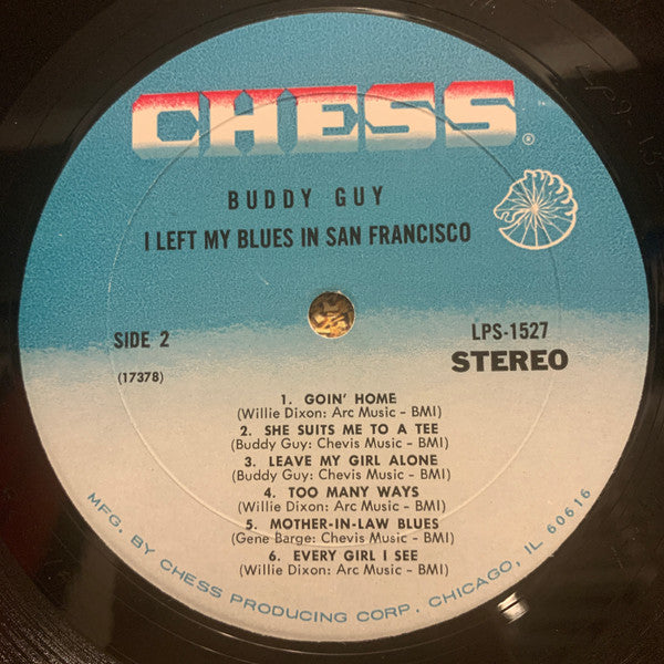 Buddy Guy - Left My Blues In San Francisco (LP, Album)