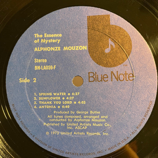 Alphonze Mouzon* - The Essence Of Mystery (LP, Album)
