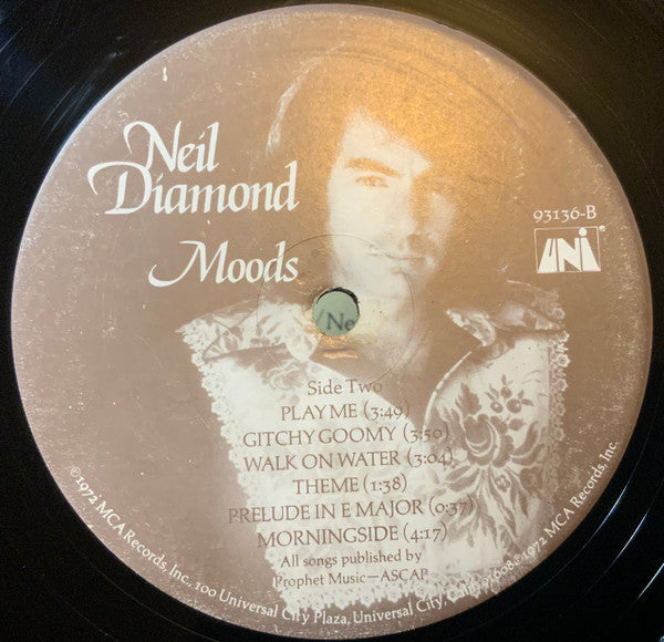 Neil Diamond - Moods (LP, Album, Jac)