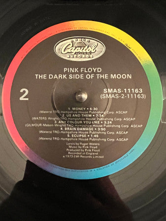 Pink Floyd - The Dark Side Of The Moon (LP, Album, MP, RE, Qua)
