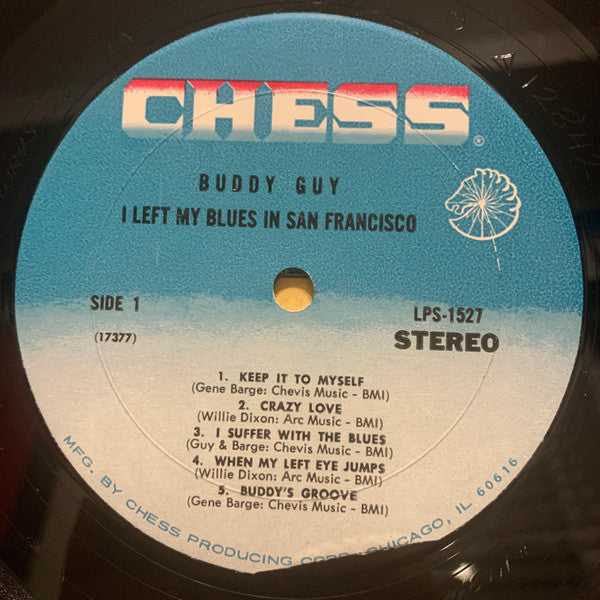 Buddy Guy - Left My Blues In San Francisco (LP, Album)