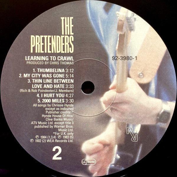 The Pretenders - Learning To Crawl (LP, Album, RE)