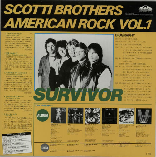 Survivor - American Rock Vol.1(LP, Comp, Promo)