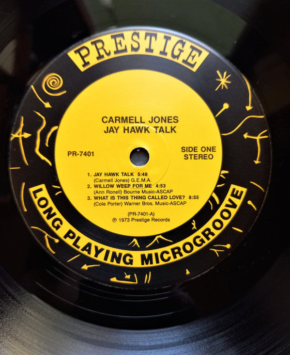 Carmell Jones - Jay Hawk Talk (LP, Album, RE, RM)