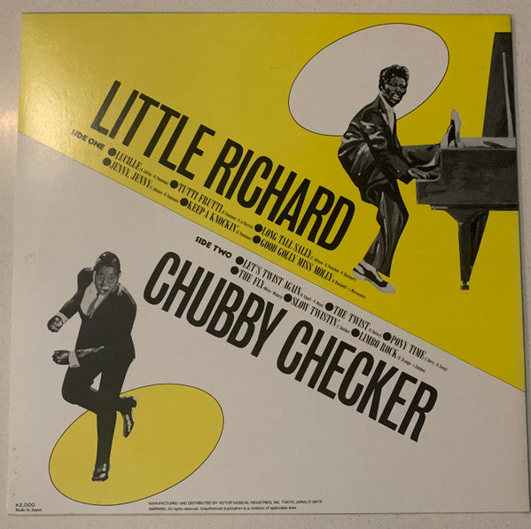 Little Richard - The Best Of Little Richard & Chubby Checker(LP, Comp)