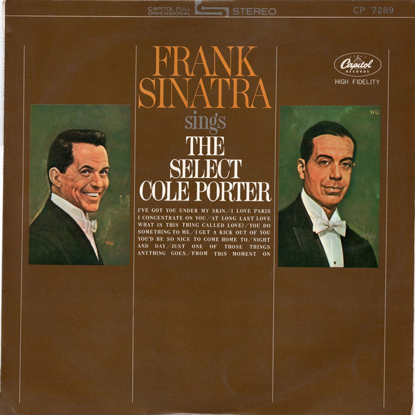 Frank Sinatra - Sings The Select Cole Porter (LP, Comp, Red)