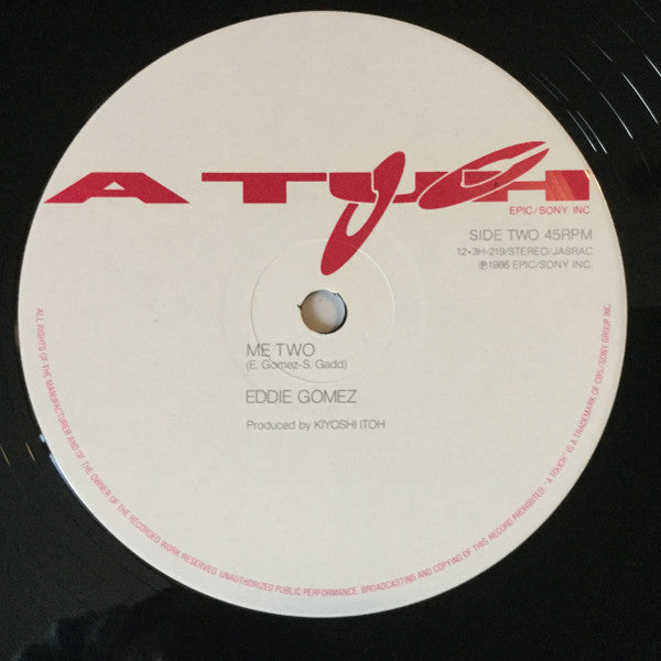 Eddie Gomez - Delgado = デルガード (12"", Single, Promo, 見本盤)