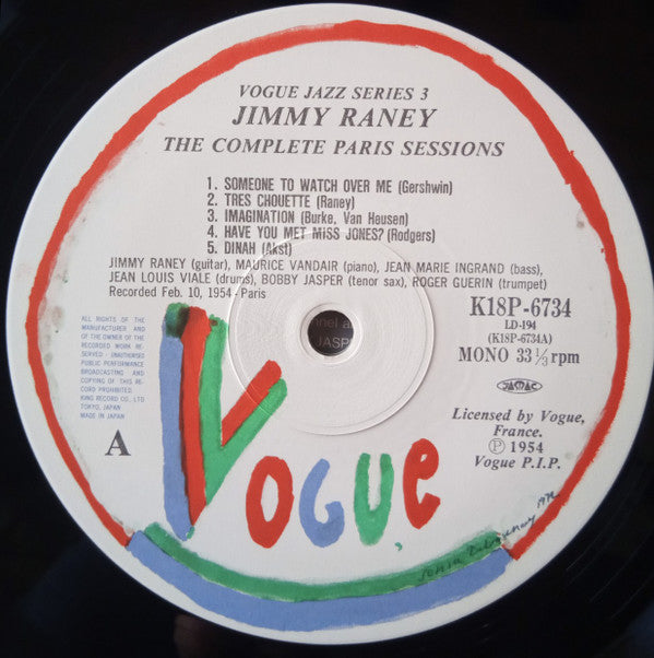 Jimmy Raney - The Complete Paris Sessions (2xLP, Album, Mono, Gat)