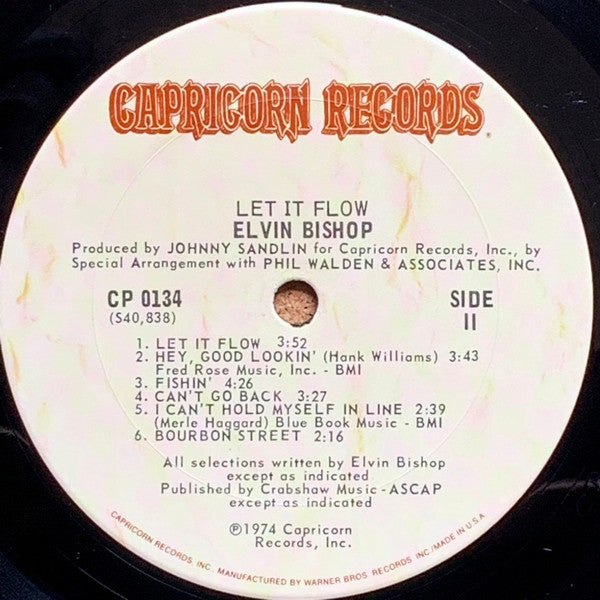 Elvin Bishop - Let It Flow (LP, Album, San)