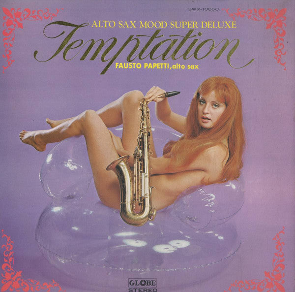 Fausto Papetti - Temptation - Alto Sax Mood Super Deluxe (LP, Comp)