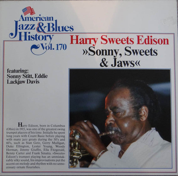 Sonny Stitt - Sonny, Sweets & Jaws(LP, RE)