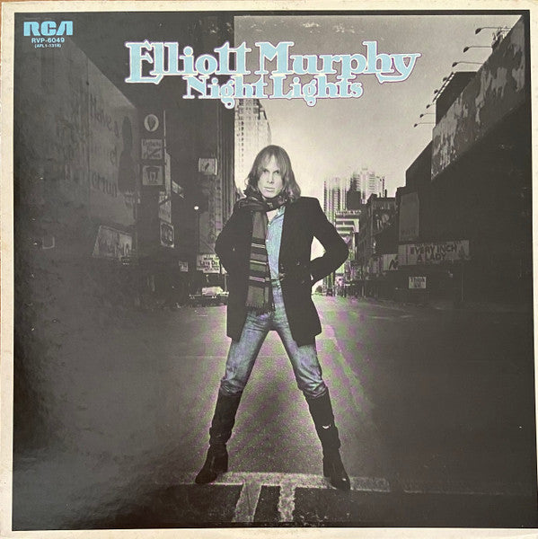 Elliott Murphy - Night Lights (LP, Album, Promo)