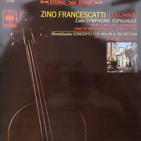 Zino Francescatti - Symphony Espagnole; Concerto For Violin & Orche...