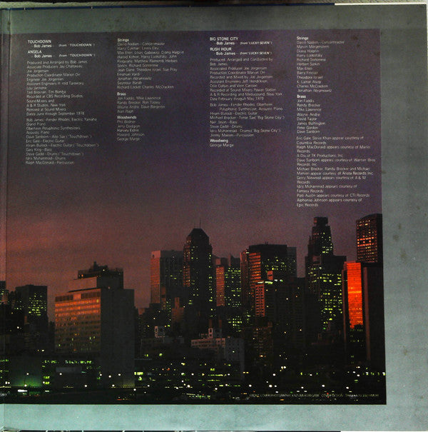 Bob James = ボブ・ジェームス* - Mr. New York = ミスター・ニューヨーク (LP, Comp, Gat)